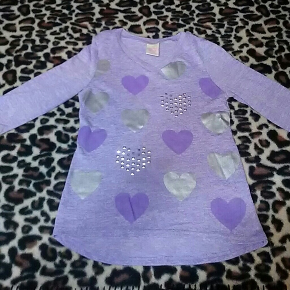 Long sleeve little girls shirt